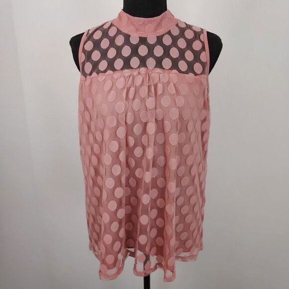 Luna Rae High Neck Sleeveless Tank - Picture 1 of 8